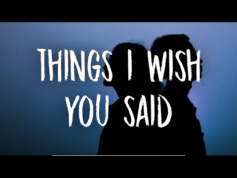 Sabrina Carpenter - ​things i wish you said (Lyrics)