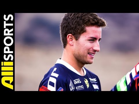 Martin Davalos MX Testing at Glen Helen, Alli Sports Moto Catching Up 2013 
