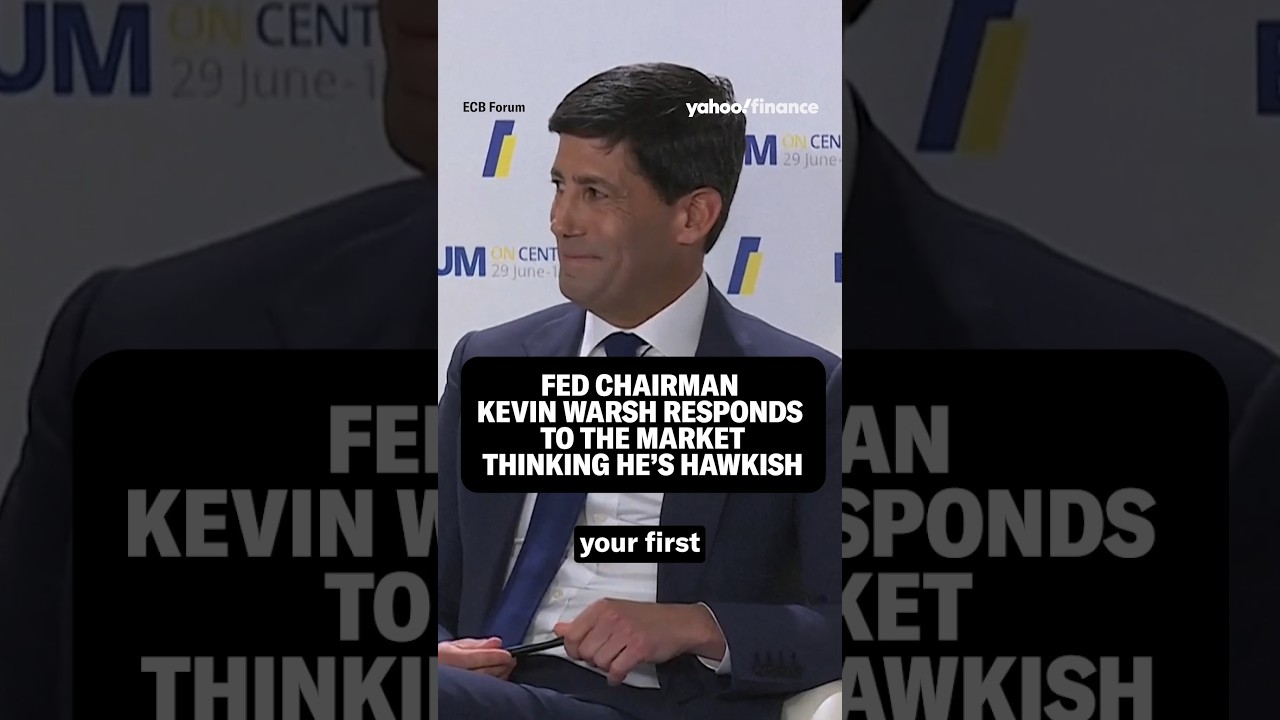 Fed Chairman Kevin Warsh responds to the market thinking he's hawkish. 🦅