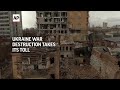 Ukraine war destruction takes its toll  - 01:31 min - News - Video
