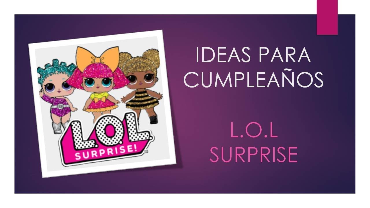 Ideas para cumpleaños sorpresa