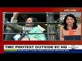 TMC Protest | Protesting Trinamool MPs Dragged, Detained By Cops Outside Poll Body Office  - 00:00 min - News - Video