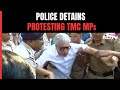 TMC Protest | Protesting Trinamool MPs Dragged, Detained By Cops Outside Poll Body Office