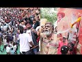 SSMB28 Mass Strike Launch Event Fans Celebrations | Mahesh Babu Fans Hungama At Sudarshan Theatre