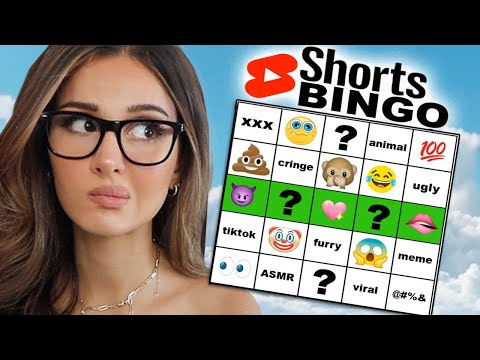 I Played Youtube Shorts BINGO!