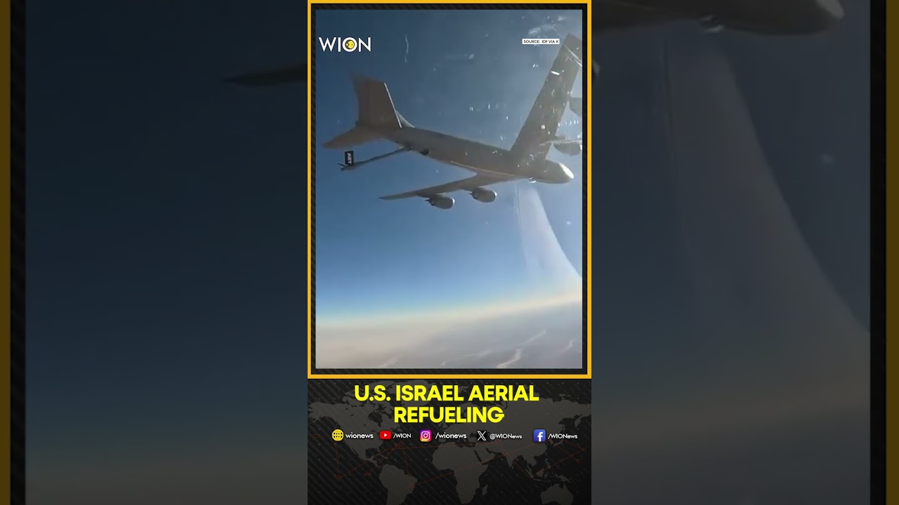 Israeli And US Air Forces Complete Joint Aerial Refueling Operation | WION Shorts