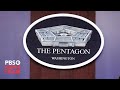 WATCH LIVE: Pentagon holds briefing after Senate passes military aid package