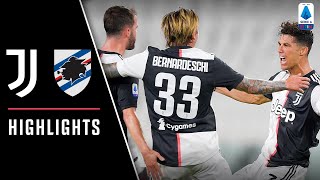 Juventus 2-0 Sampdoria | Ronaldo & Bernardeschi  Secure 9th Straight Scudetto! | Serie A Highlights