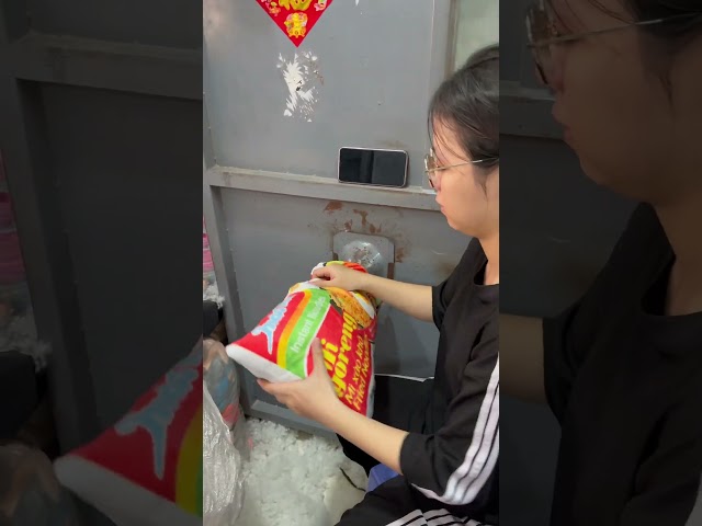 Mì khô xao in 3D #thinhhanh #xuhướng #thúnhồibông #gaubong