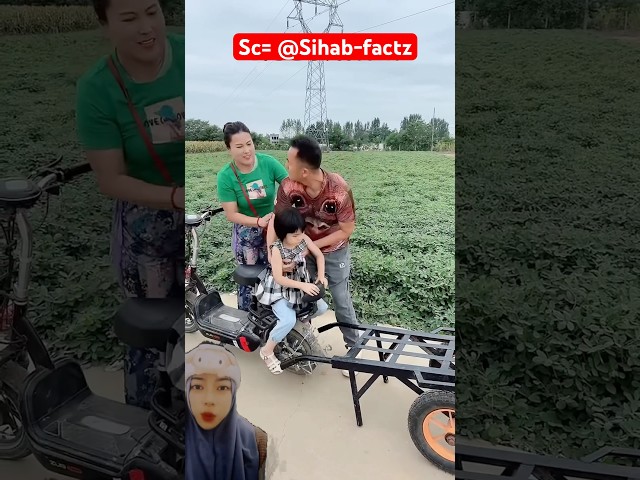 Adik naik sepeda listrik ‼️ @Sihab-facts