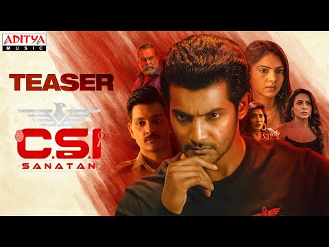 Aadi Saikumar's CSI Sanatan teaser is out, packed with suspense
