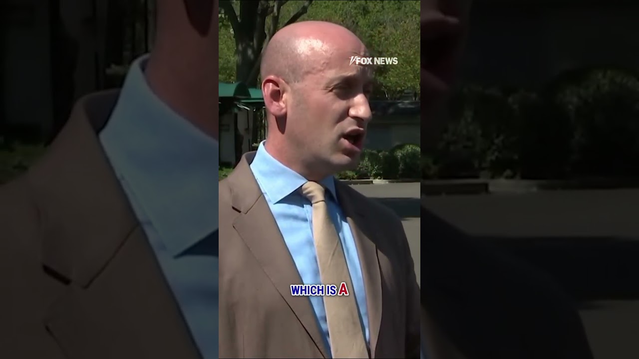 WATCH: Stephen Miller hits back at critics of deportations #news #shorts #world #border #usa #us