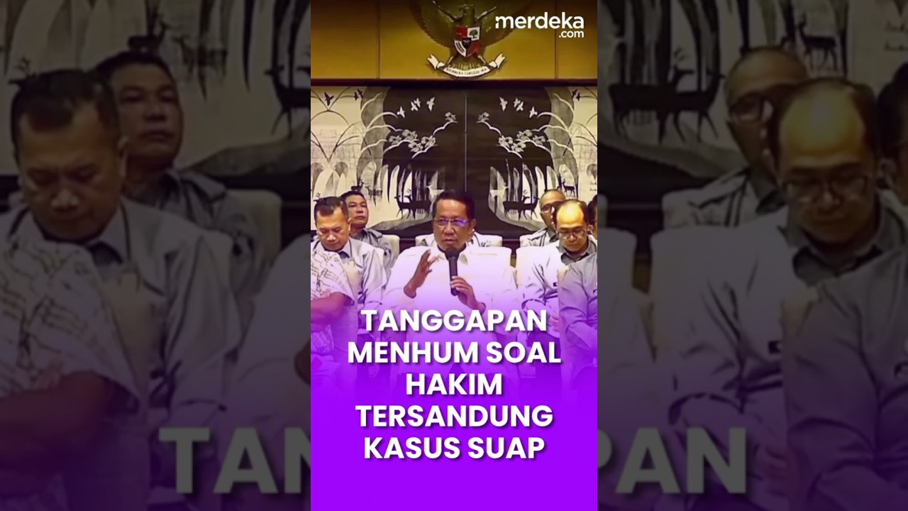 Tanggapan Menteri Hukum Supratman Soal Hakim #merdekaplus