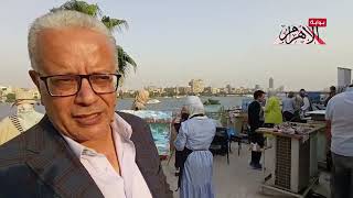 وليد قانوش الإقبال على المشاركة بـ بلكونة النيل  دليل على الوعي الاجتماعي للفنان المصري