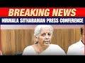 LIVE: Karur Stampede | Finance Minister Nirmala Sitharaman Press Briefing | Vijay Rally | TVK | DMK
