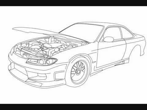 Nissan silvia sketch #6