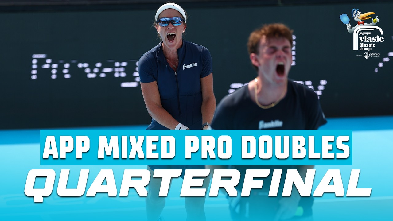 INSANE Mixed Pro Doubles Quarterfinal - Megan Fudge/Aidan Schenk vs Nicola Shoeman/Richard Livornese