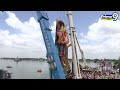 బై బై గణేశా..😢🙏| Khairatabad Ganesh Nimajjanam 2025  LIVE Exclusive Updates🔴🔴  - 00:00 min - News - Video