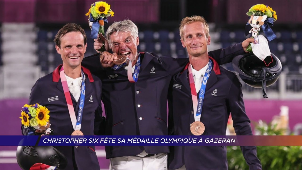 Yvelines | Christopher Six fête sa médaille olympique à Gazeran