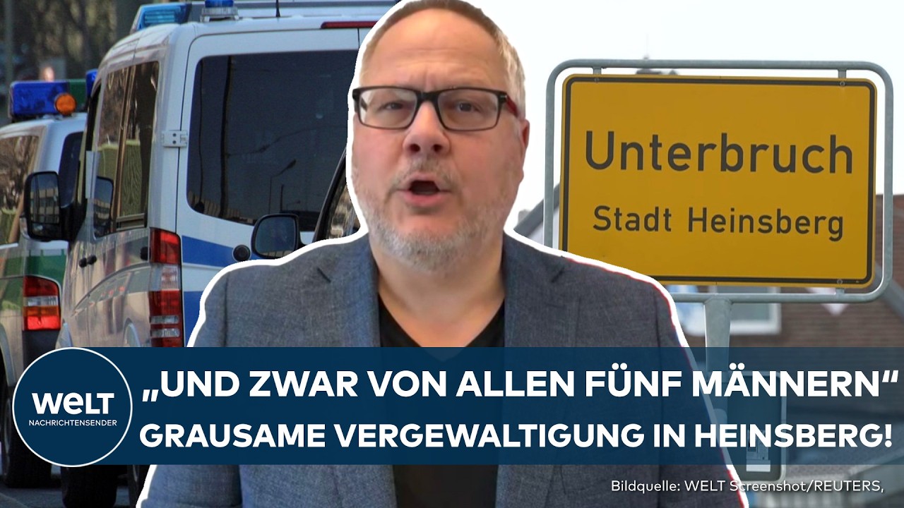 HEINSBERG: Grausame Vergewaltigung einer Teenagerin! Polizei findet Waffe! Fünf Syrer verdächtigt