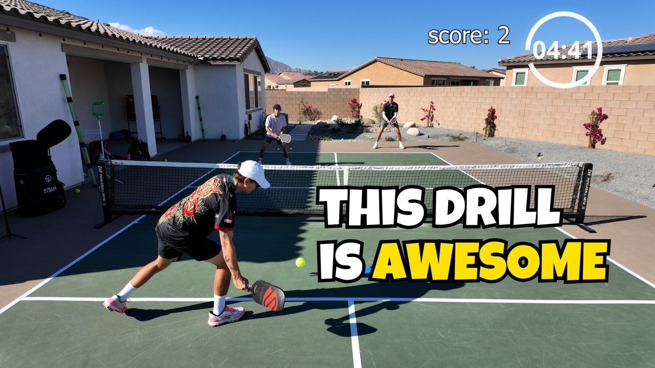 Insightful Pickleball Drill That Works on Your Attacks, Resets, and Drops