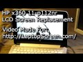 Laptop screen replacement / How to replace laptop screen for HP x360 11-p112nr Convertible Notebook