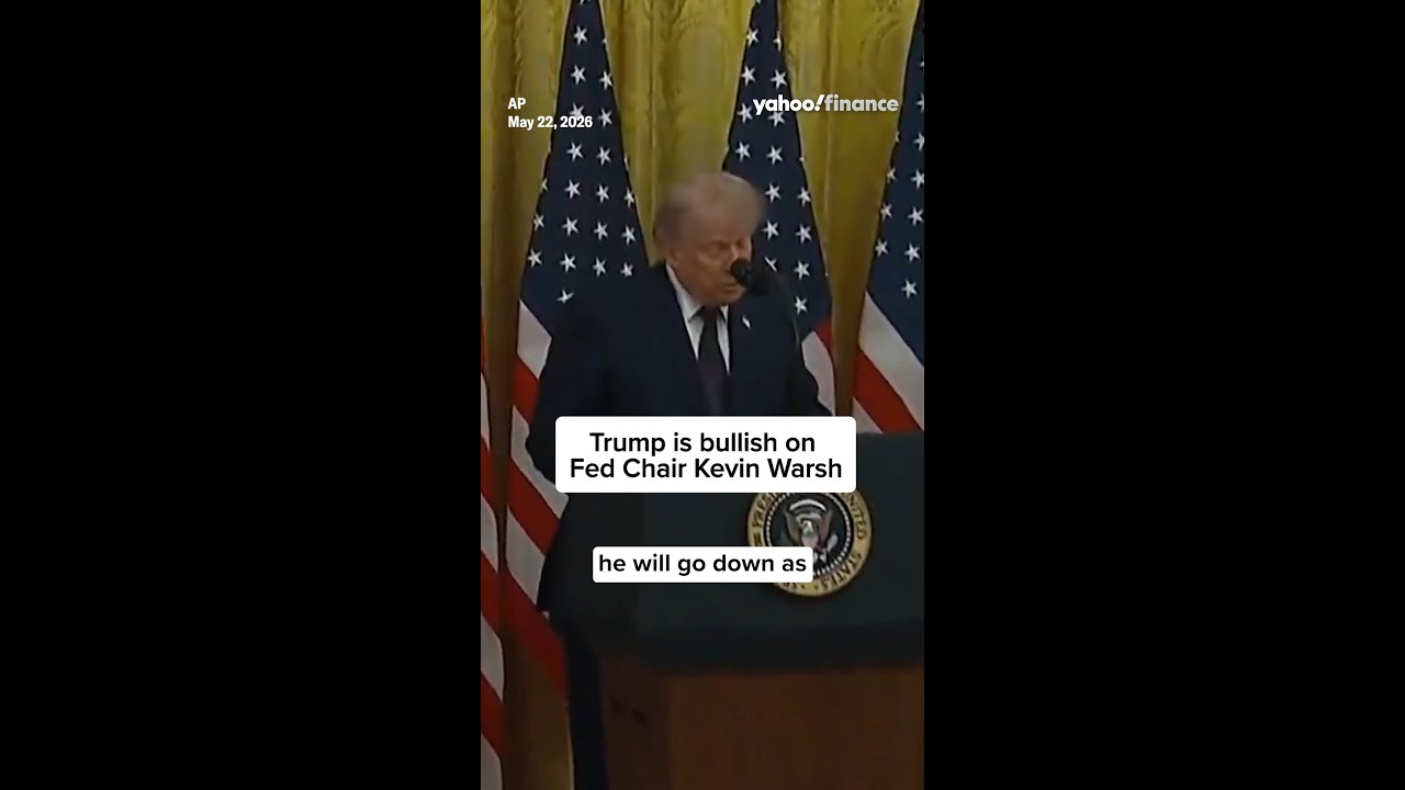 Trump is bullish on Fed Chair Kevin Warsh. 🐂