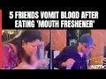 Viral video: Friends vomit blood after eating 'Mouth Freshener' at Gurugram Cafe