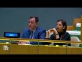 WATCH: Palestinian ambassador speaks before UN General Assembly vote to grant Palestine more rights  - 12:17 min - News - Video