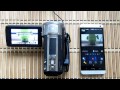 HTC One: управление и видеонаблюдение камерой Panasonic HC-V720M