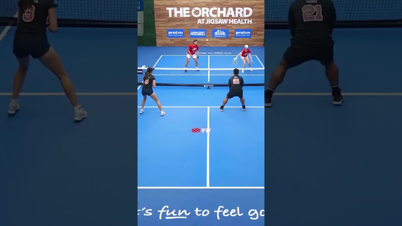 Augie Ge with the filthy backhand ATP 🚀 🎯 #pickleball #pickleballislife #pickleballhighlights