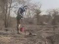 Démineur en action