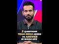 CWC 2023 | Irfan Pathan Shares 3 Crucial WC Qs India Needs to Answer