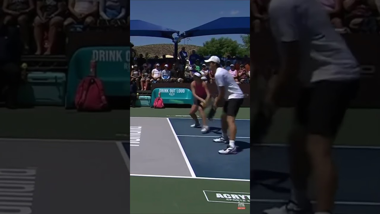 Wright/Johns vs Bright/Ignatowich - Selkirk Red Rock Open (3) #shorts #pickleball