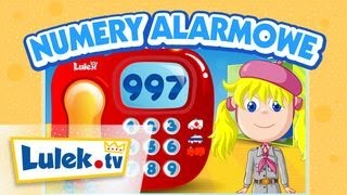 Lulek, Rózia oraz krasnal Tadzio uczą dzieci numerów alarmowych 997, 998, 999 oraz 112. Dzięki przyj
