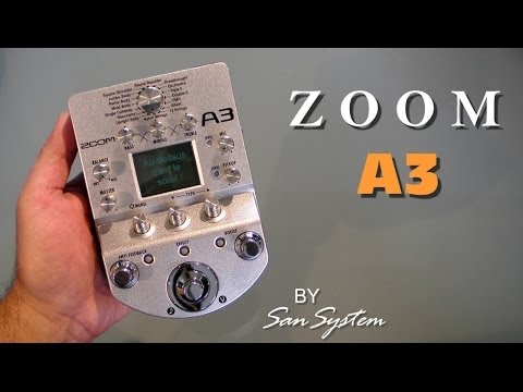 Zoom A3 - Acoustic Guitar Multi Effects