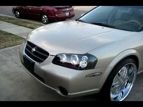 2002 Nissan maxima on 22 inch rims #7