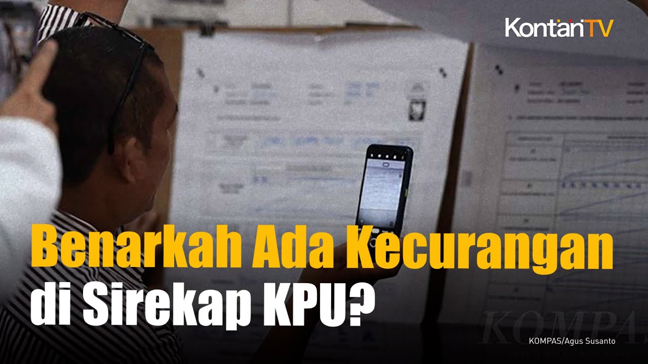 Ini Jawaban KPU Soal Dugaan Kecurangan Input Data Sirekap | KONTAN News