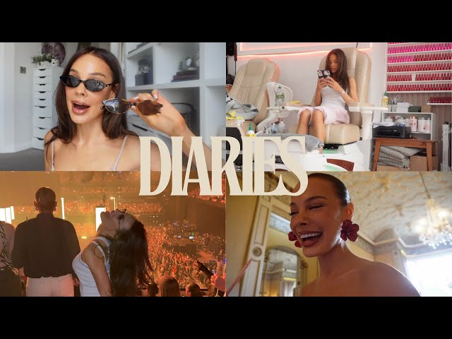 weekly diaries! why I took a break, Billie Eilish concert & new clothes