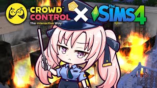 【Donothon Day 4】Crowd Control x Sims 4! Can I save my sims from ikumin