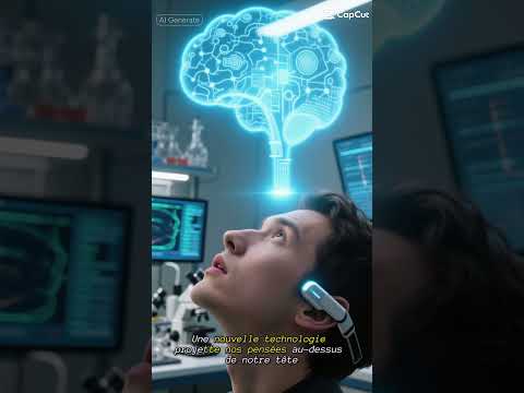 Tes pensées s’affichent 👁️ #Technologie #Futur #Transparence