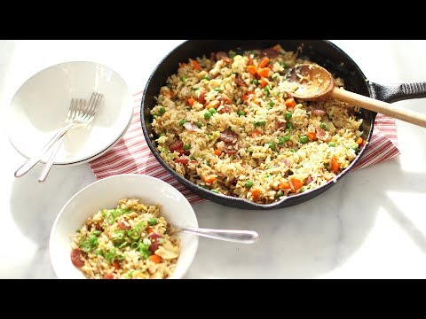 Fried Rice with Chinese Sausage- Everyday Food with Sarah Carey