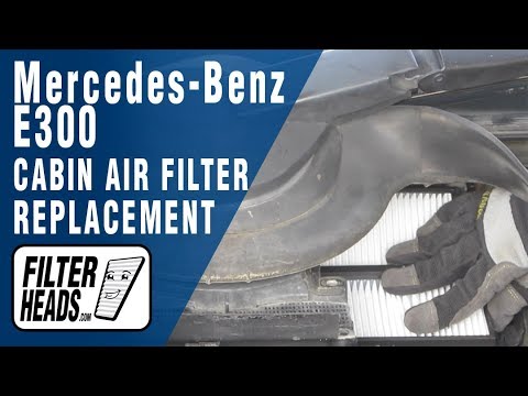 MERCEDES-BENZ E-Class (124) - Cabin Air Filter Replacement