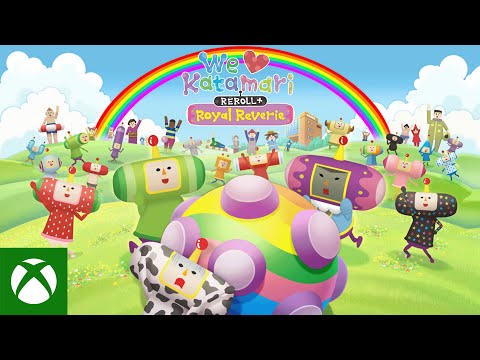 We Love Katamari Reroll+ Royal Reverie — Announcement Trailer