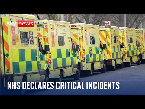 Several NHS trusts in England declare critical incidents amid rise in flu cases