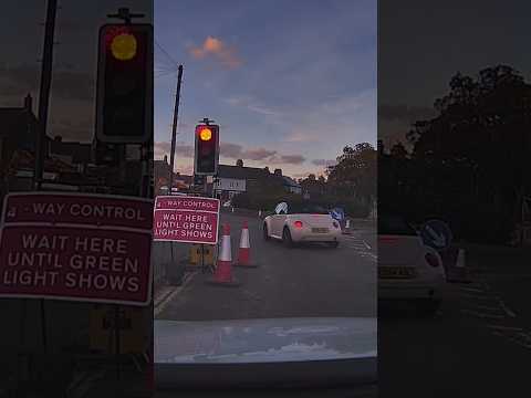 Impatient Car Driver Ignores Red Traffic Lights and Proceeds with their Journey #DashCam #Shorts