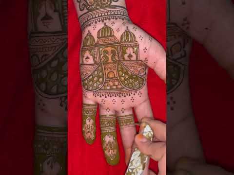Pecock Mehendi Design #peacocklove #peacockfeathers #viral #youtubeshorts