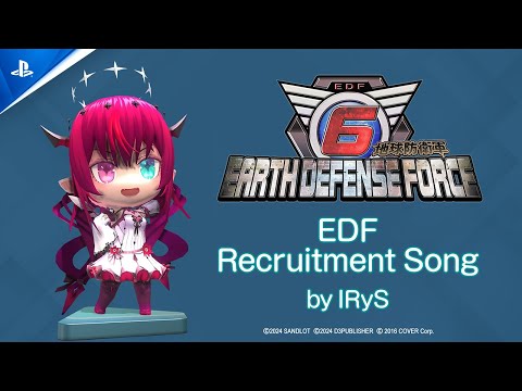 Earth Defense Force 6 - Recruitment Song (by IRyS) | PS5 & PS4 Games