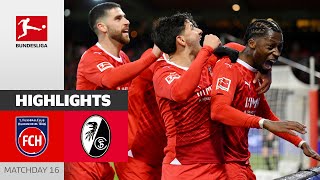 Heidenheim Rewards Itself! | 1. FC Heidenheim — Freiburg 3-2 | Highlights | MD16 – Bundesliga 23/24