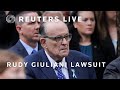 LIVE: Jury selection commences in a defamation lawsuit brought against Rudy Giuliani